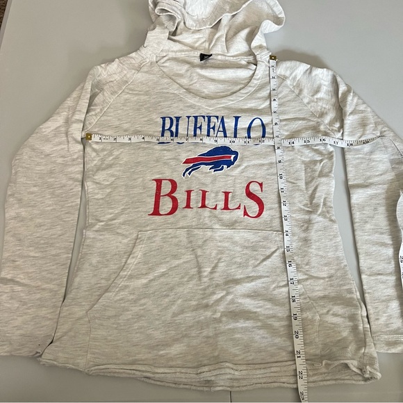 NFL Buffalo Bills Hooded Pullover Long Sleeve Shirt Women's Size Small S - Picture 3 of 6